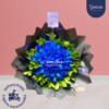 Ramo Buchón de 48 Rosas Azules