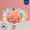 🌸 Ramo de 24 Rosas Rosado Bebé "Ankara"