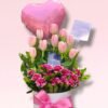 Box de tulipanes