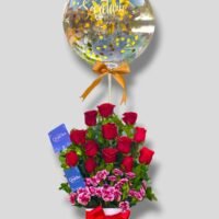 Arreglo de rosas rojas "Milagros"