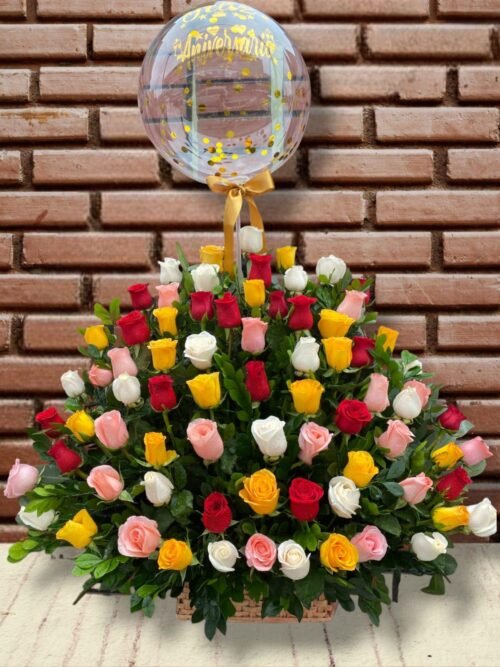 Canasta Primaveral "Jimena"