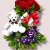 Arreglo de rosas "Peluchín"