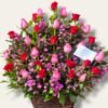 Canasta de rosas "Cristina"