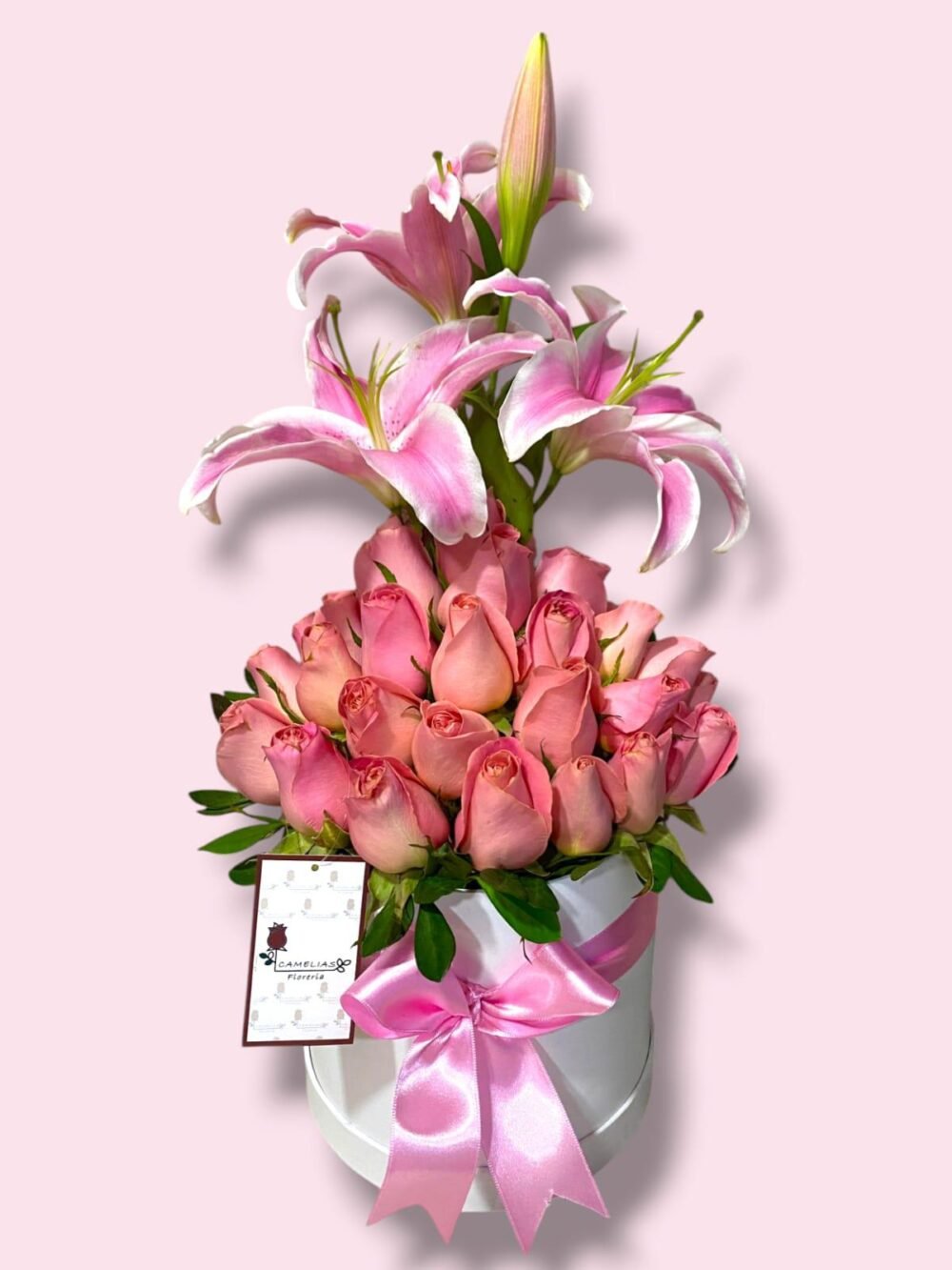 Box de rosas "Flavia"