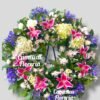 Corona Fúnebre con parante "Picarón II"