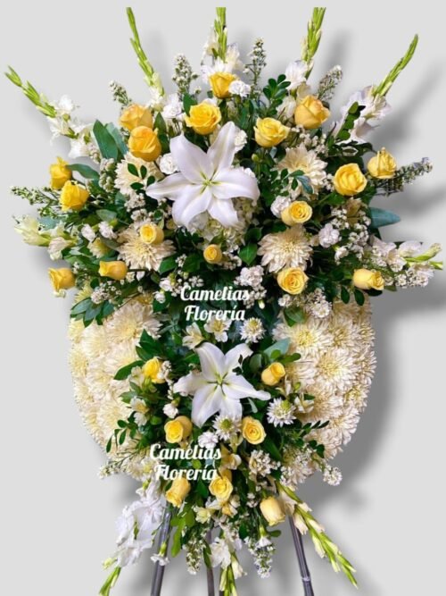 Corona Fúnebre "Mi más sentido pésame"