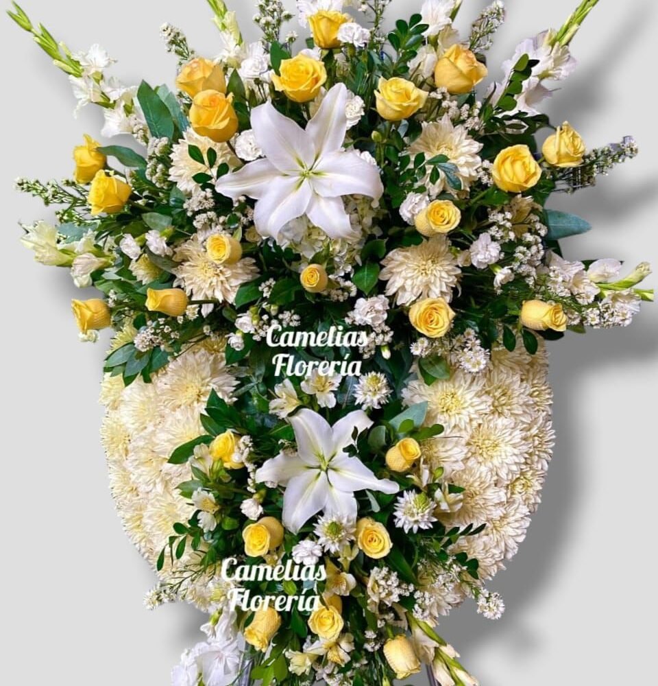 Corona Fúnebre "Mi más sentido pésame"