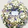Corona Fúnebre con parante "Picarón III"