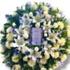Corona Fúnebre con parante "Picarón V"