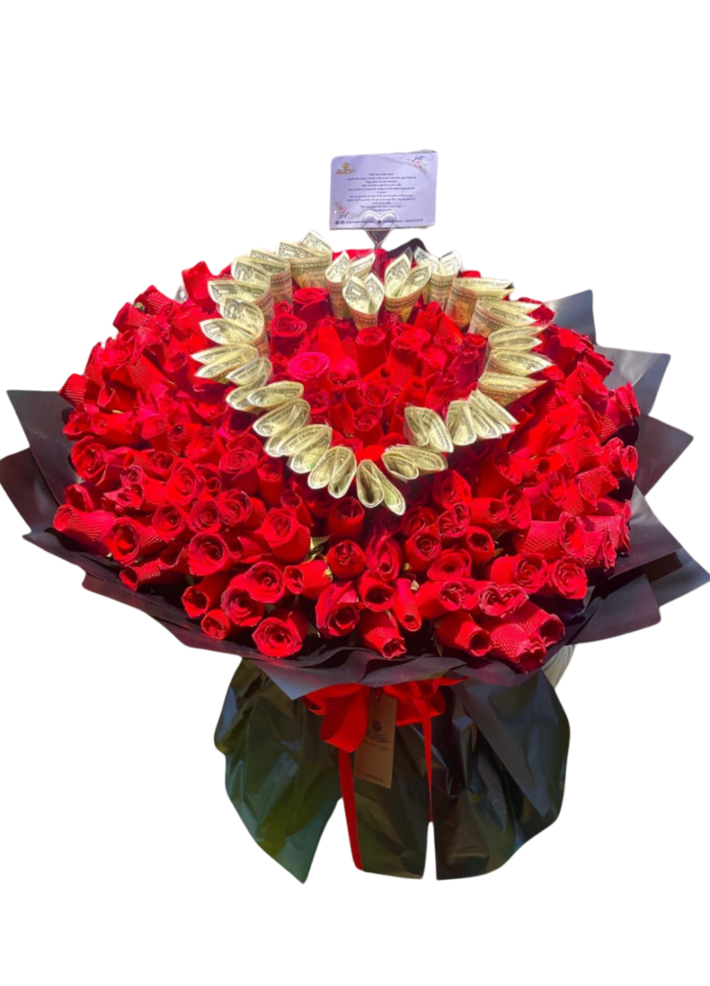 🌹Ramo Buchón "DolarRoses"