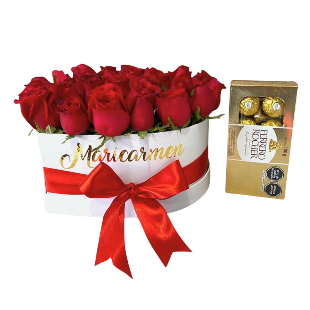 🌹Box corazón "Maricarmen"