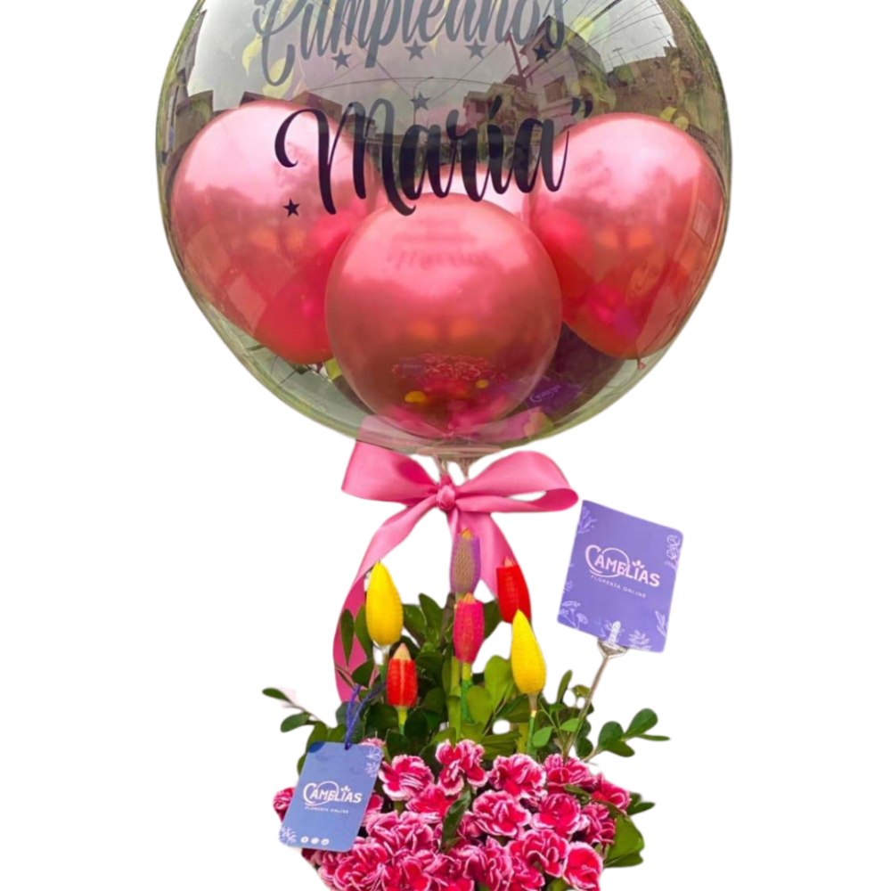 💛Box de tulipanes "Gabriela"