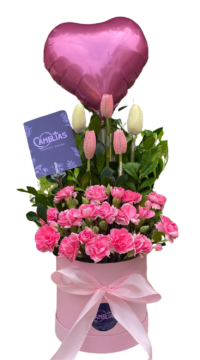 🌷 Box de 5 Tulipanes "Yaren"