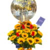 Box de girasoles y rosas "Naysha"