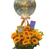 Box de girasoles "Benin"