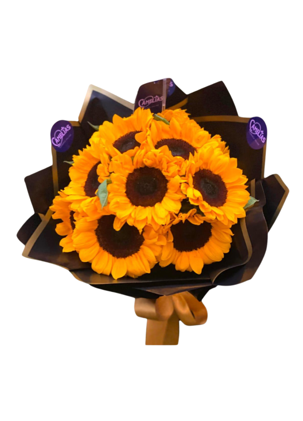 Ramo de 10 girasoles "Belice"