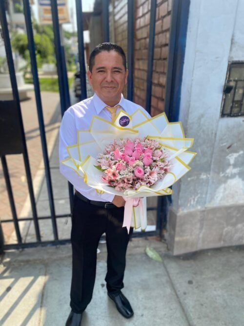 🌸 Ramo de 10 Rosas Fussion "NAIROBI" - Imagen 2