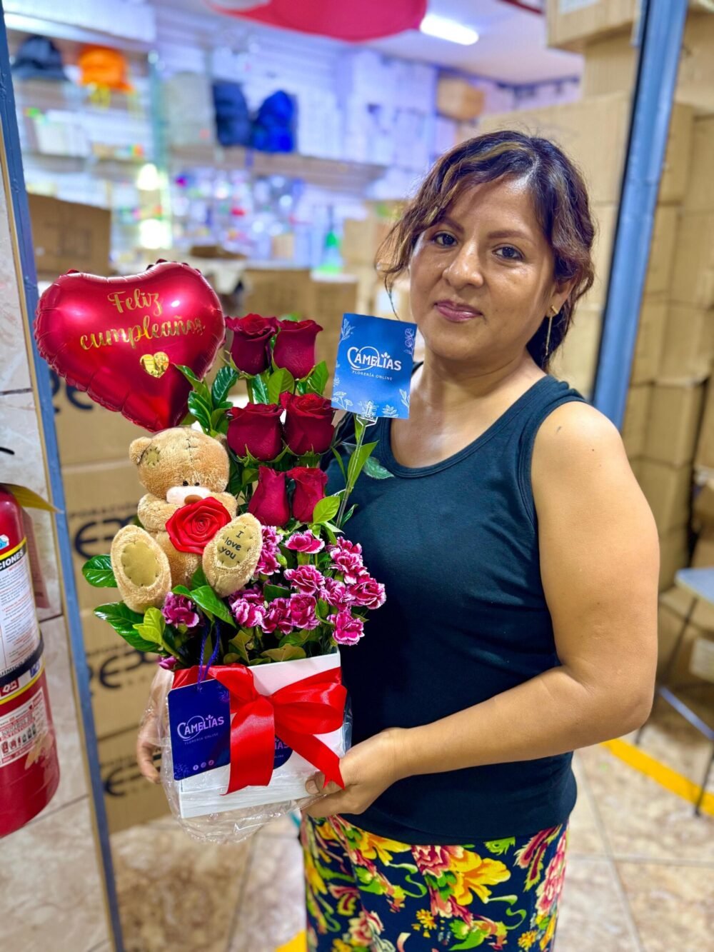 🌹 Box de 6 Rosas Rojas "VILNIUS" - Imagen 2