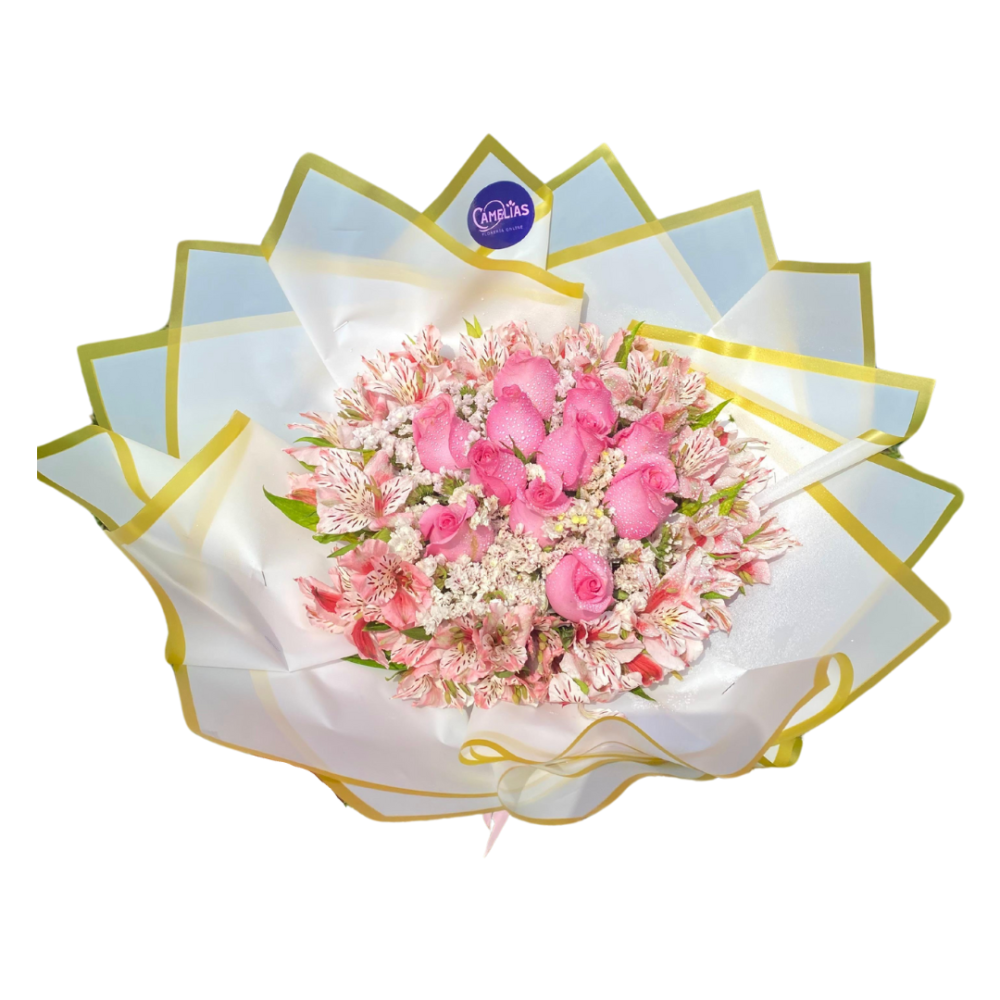 🌸 Ramo de 10 Rosas Fussion "NAIROBI"
