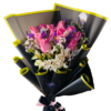 🌹 Ramo de 12 rosas rosado fussion "Luanda"