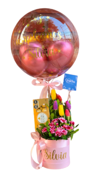 🌷Box de 6 tulipanes "Tokio"