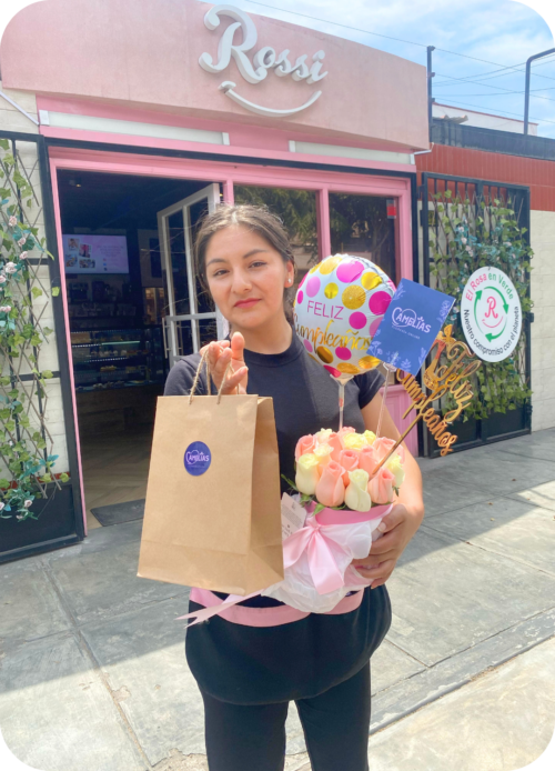 🌸 Box de 12 Rosas "Bamako" - Imagen 2