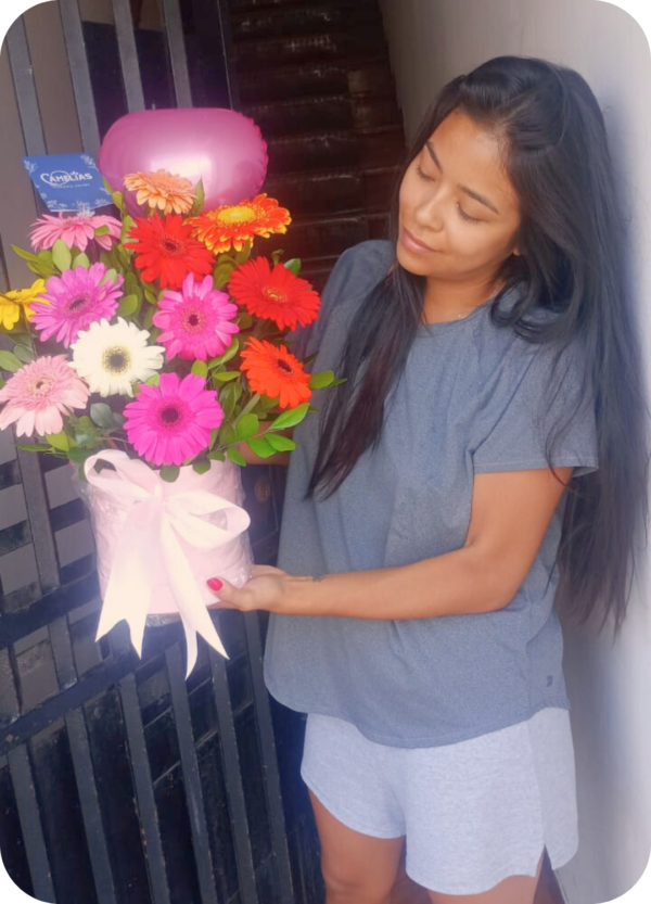 🌸 Box de 12 Gerberas Frescas "Managua" - Imagen 2