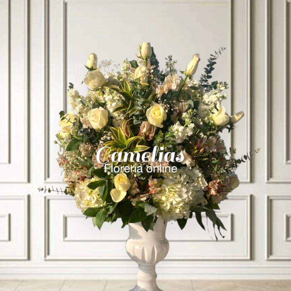 Pedestal floral "Finlandia"