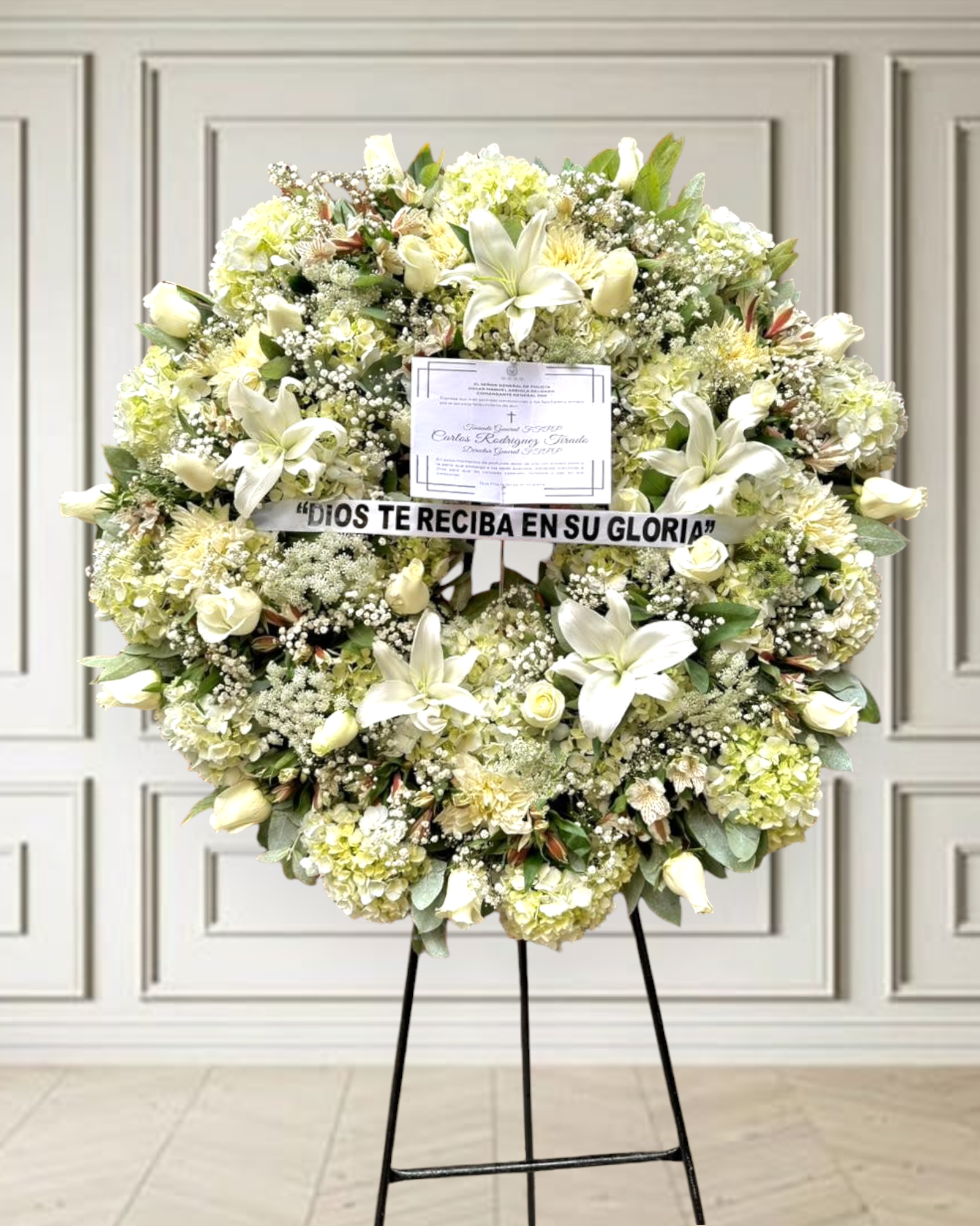 Corona Fúnebre Picarón "Lisio"