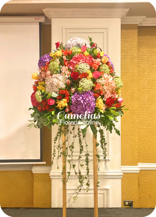 Pedestal Floral"Eslovaquia" - Imagen 2