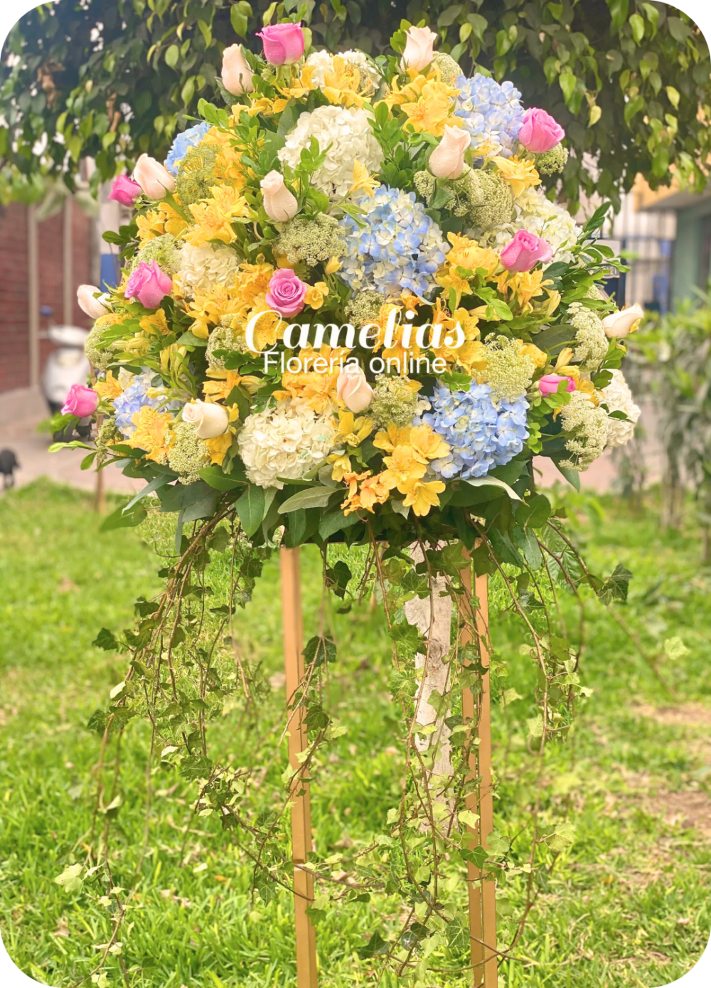 Pedestal floral "España" - Imagen 2