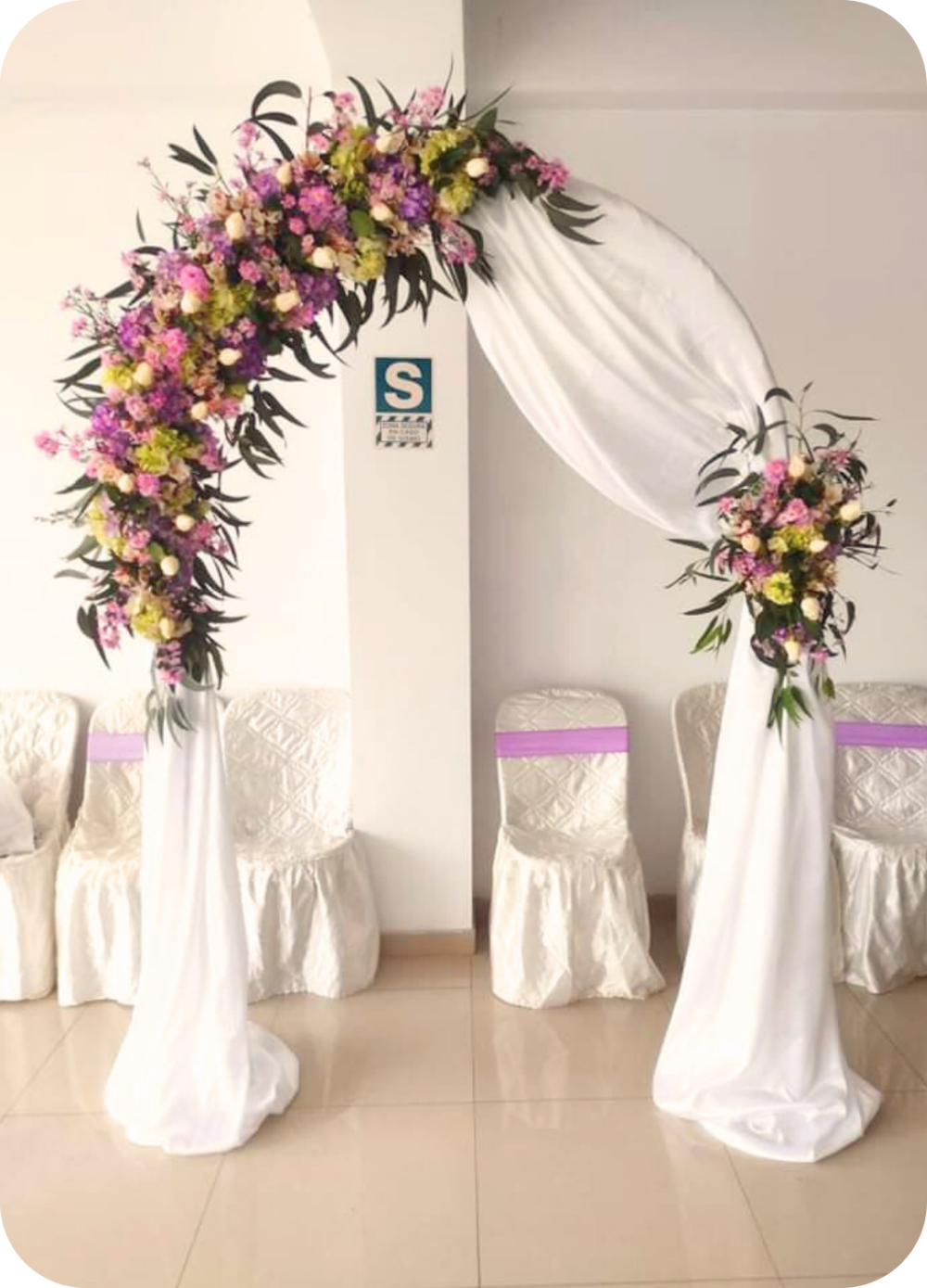 Arco Floral "Grecia"