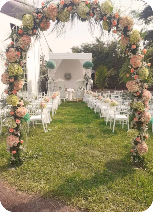 Arco Floral "Jersey" - Imagen 2