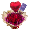 🌹 Ramo buchón de 40 rosas "Addis"