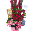 🌹Box de rosas y lirios