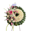 Corona floral fúnebre “Fusión”