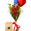 🌹 Ramo de 8 Rosas Rojas Freedom