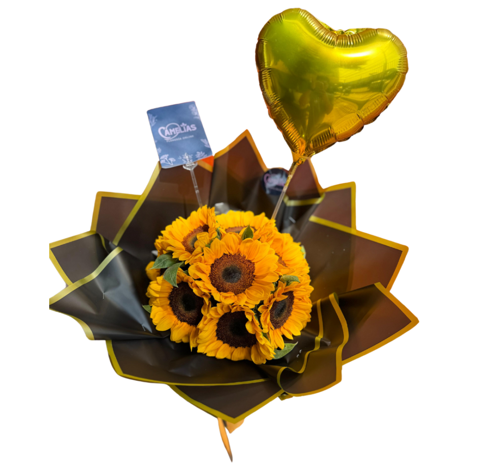 🌻 Ramo de 8 Girasoles
