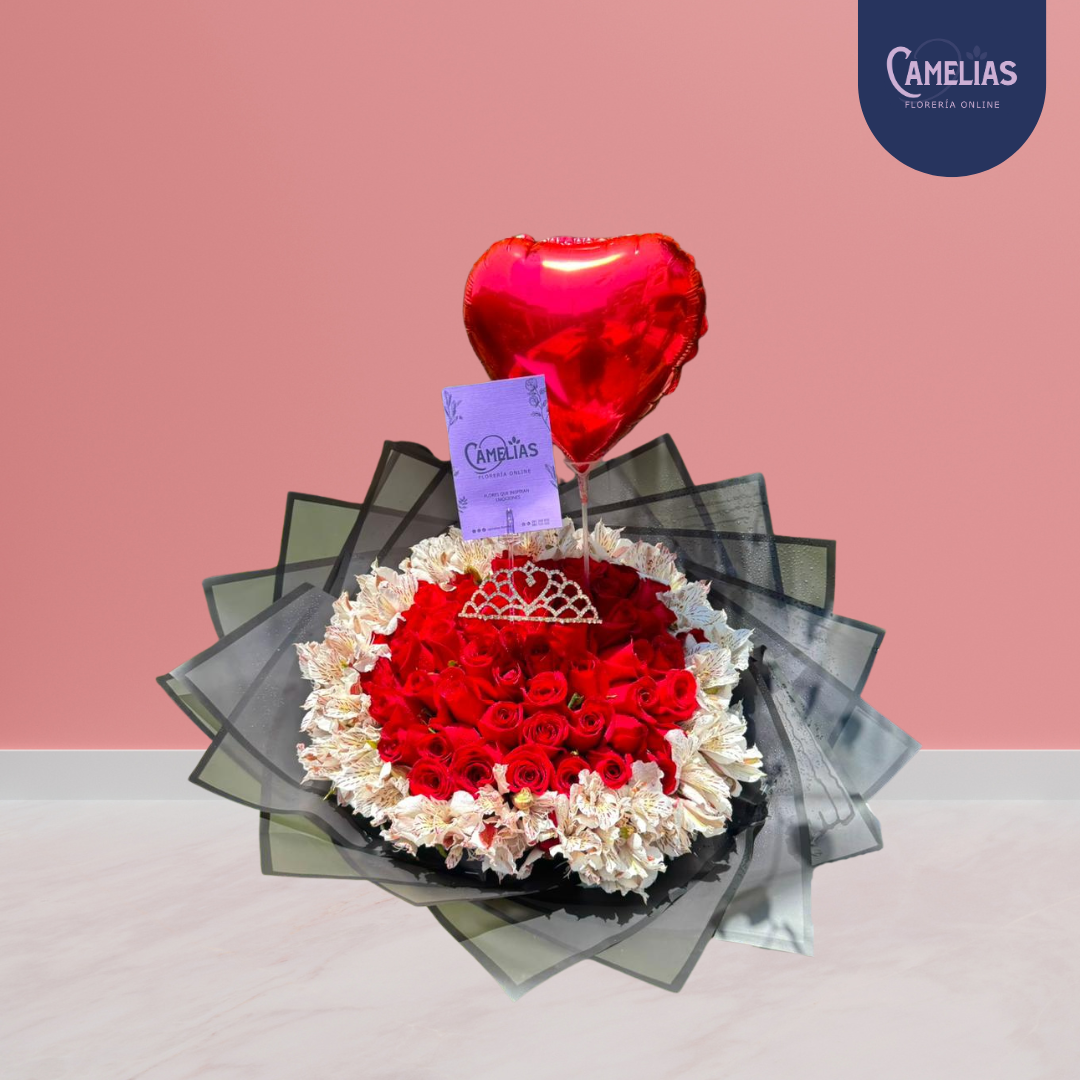 Ramo buchon "I LOVE"