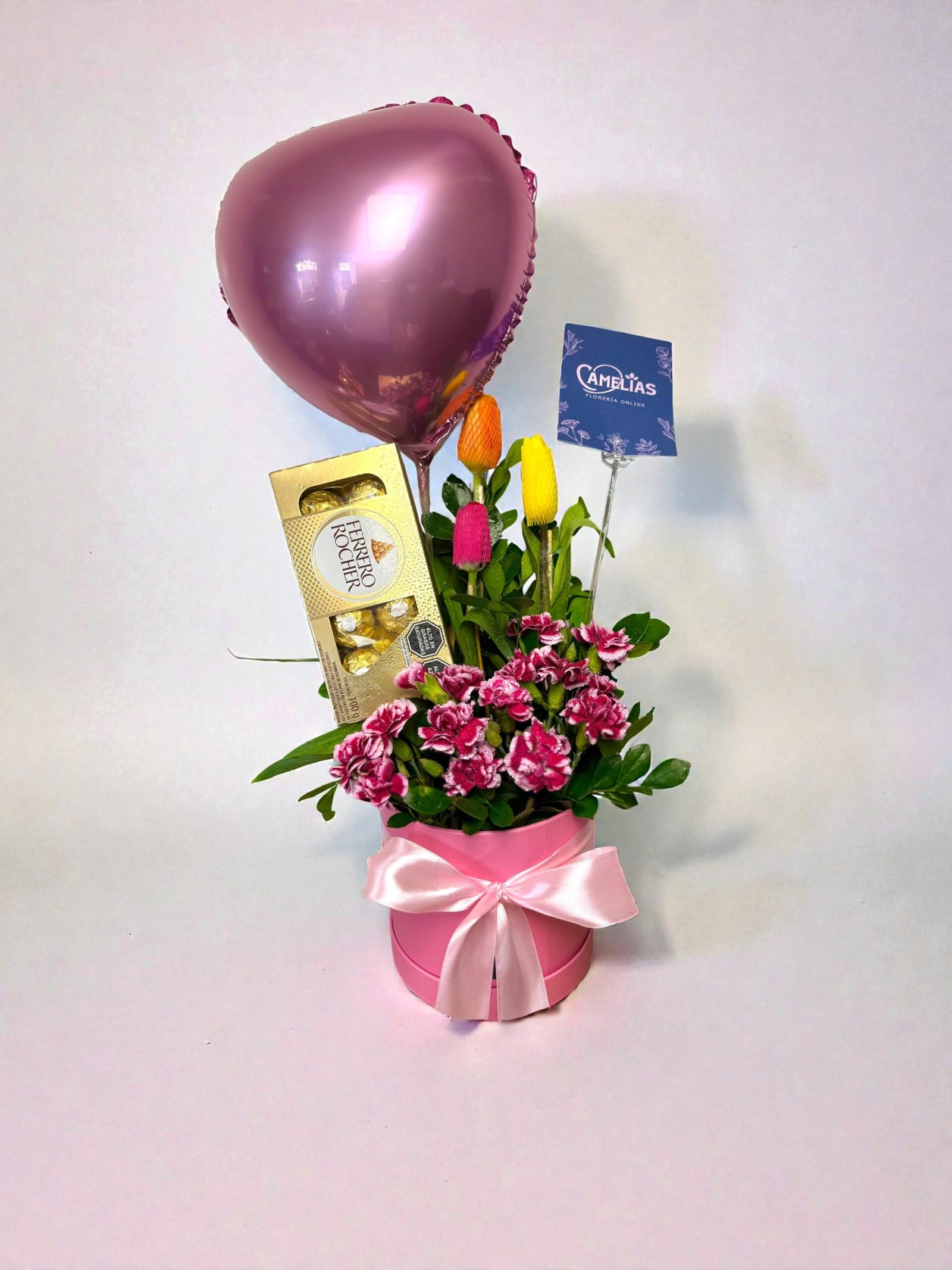 🌷 Box de 3 Tulipanes "PANAMA"