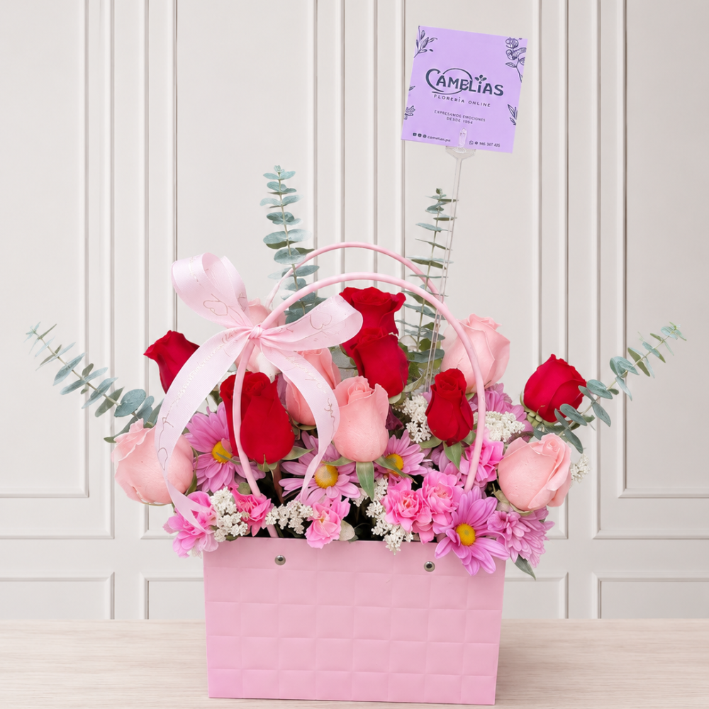 Carterita floral "Destello de Alegría"🌸