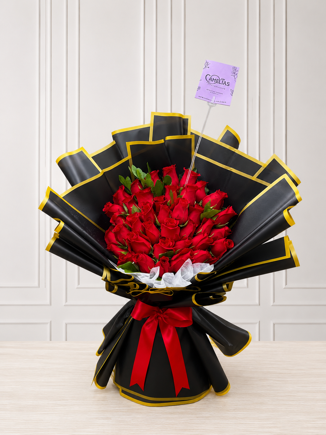 Ramo de rosas rojas premium «PRISCILA»🌹