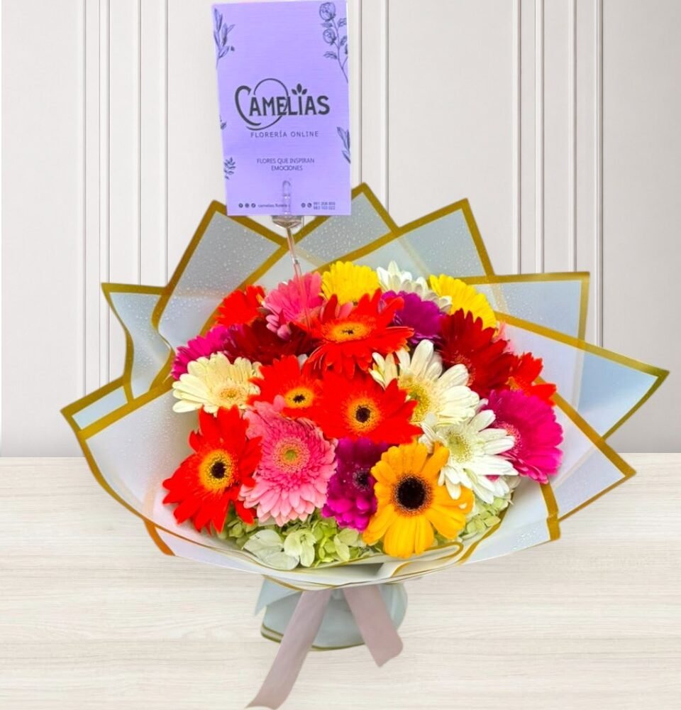 Ramo de gerberas "Jade" 🌸