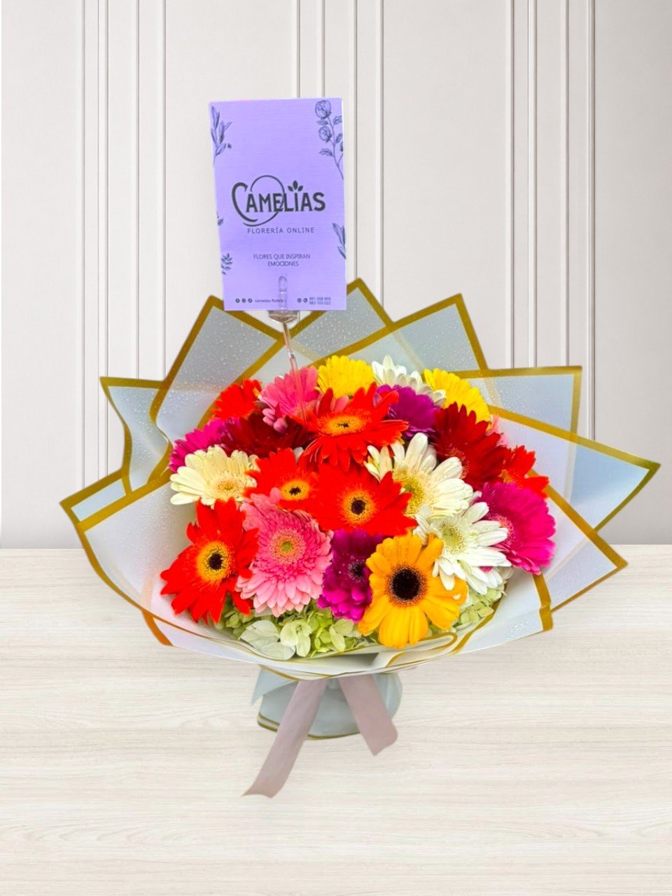 Ramo de gerberas «Jade» 🌸
