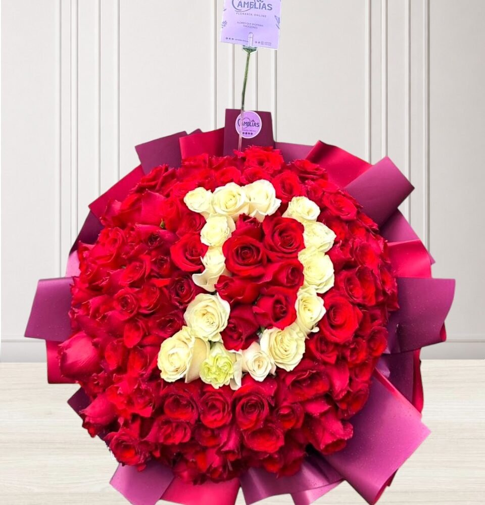 Ramo buchón de 200 rosa "DIANA"❤️