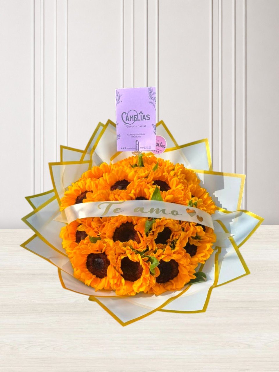 Ramo de 20 girasoles «Ada» 🌻