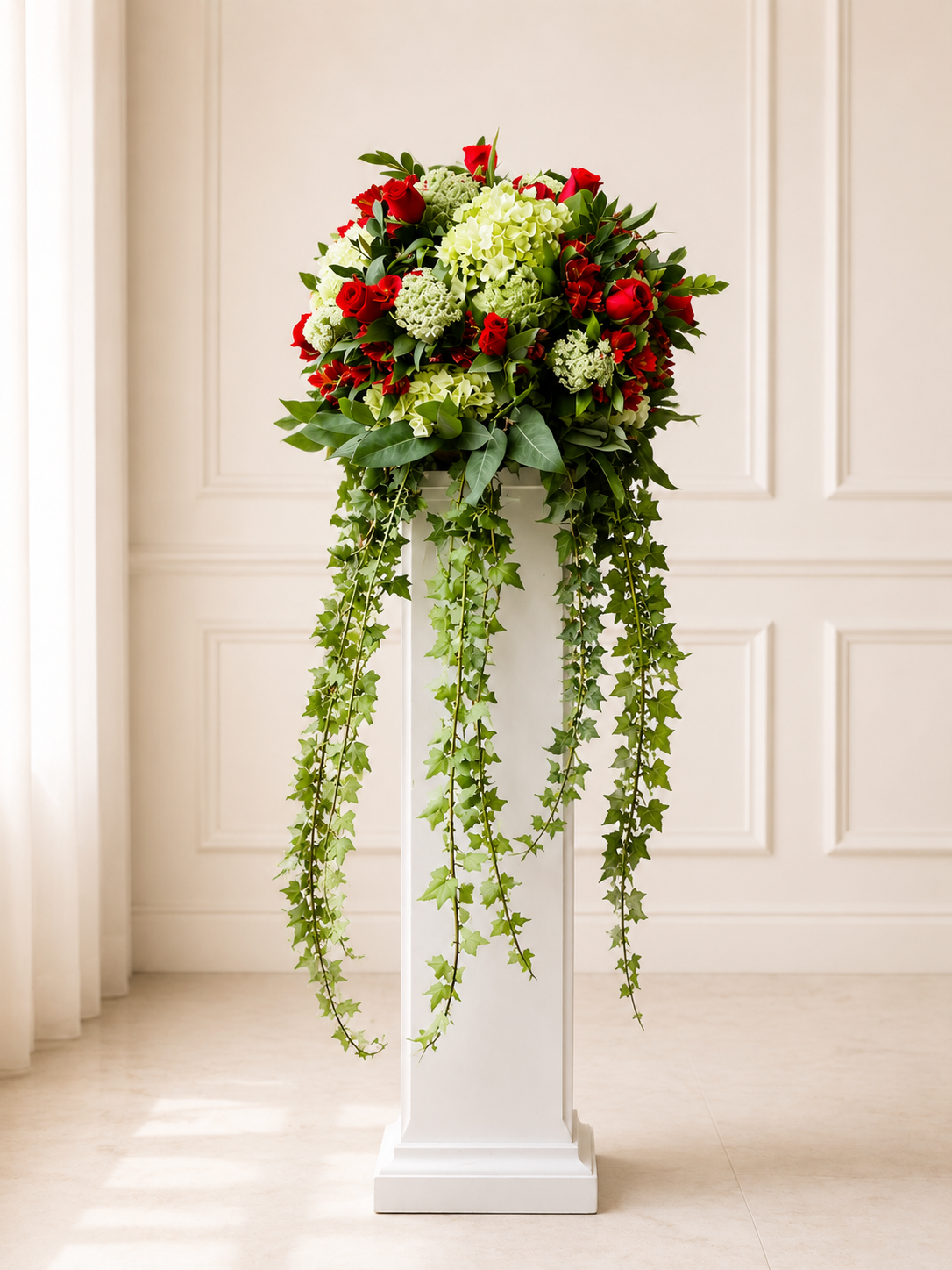 Pedestal floral mediano «Tae»